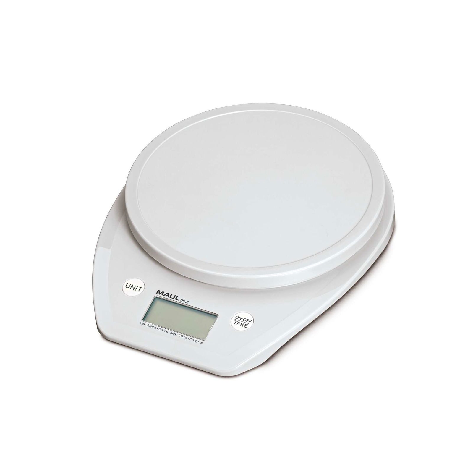 MAUL Küchenwaage Briefwaage MAULgoal mit Batterie, 5000 g