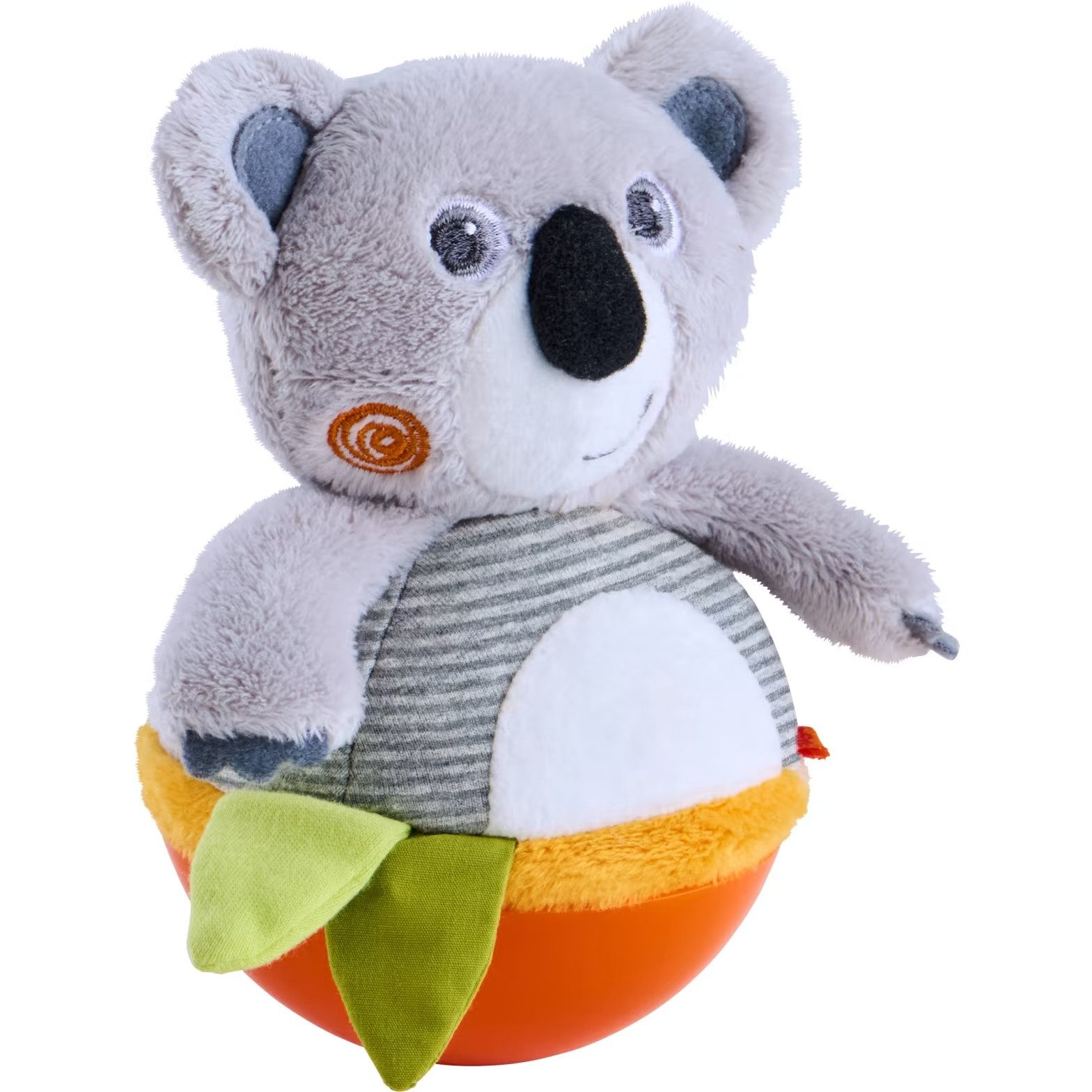 Haba Spielfigur Stehauffigur Koala, (Set, 1-tlg., 1), klingelt fröhlich beim Wackeln