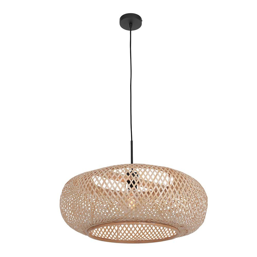 Steinhauer LIGHTING Pendelleuchte, Leuchtmittel nicht inklusive, Pendelleuchte Hängelampe Deckenleuchte Esszimmerleuchte Metall Holz