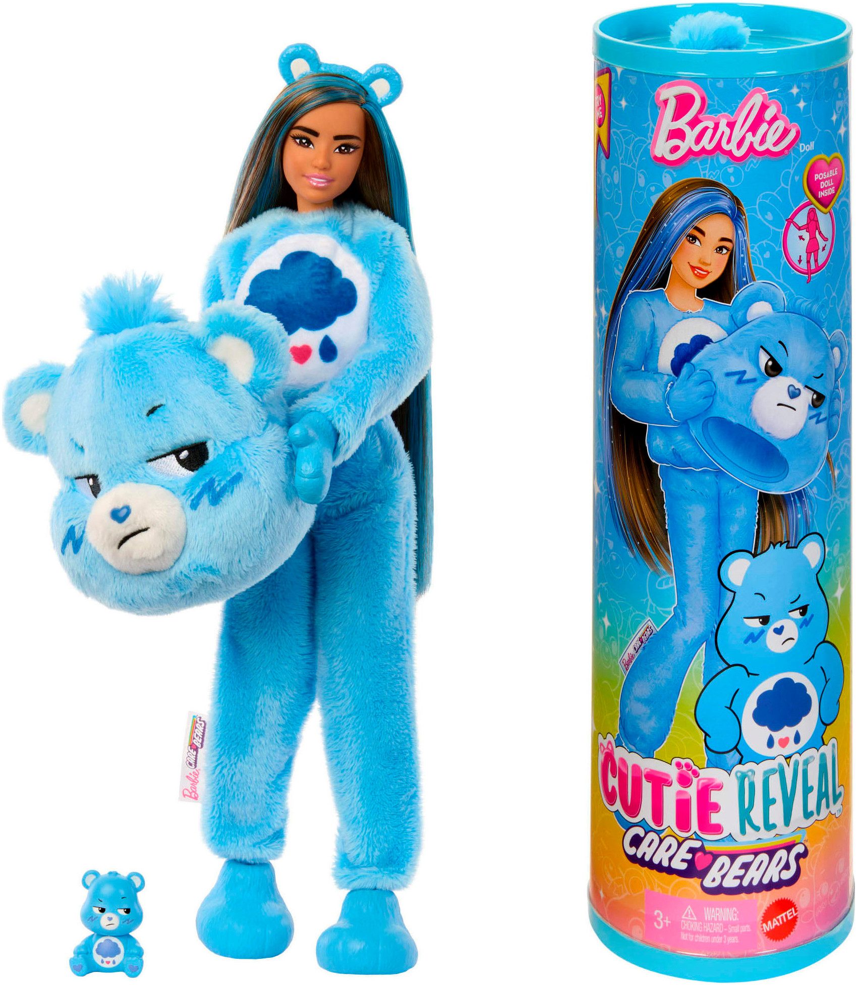 Barbie Anziehpuppe Cutie Reveal, Glücksbärchis Brummibärchi, günstig online kaufen