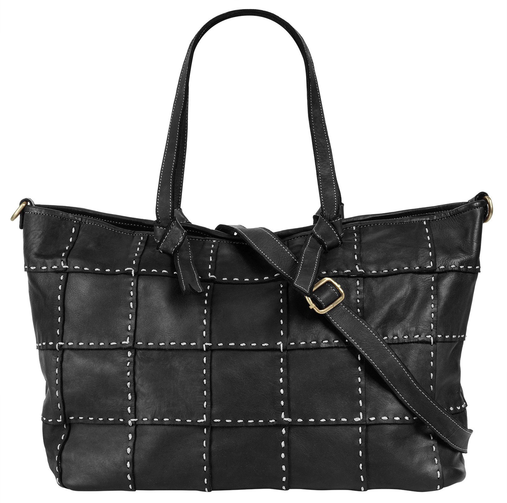 Samantha Look Shopper, echt Leder, Made in Italy