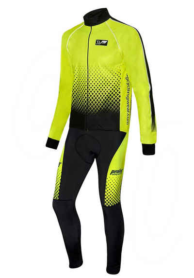 prolog cycling wear Fahrradjacke »Safety« mit wärmendem Thermoflausch