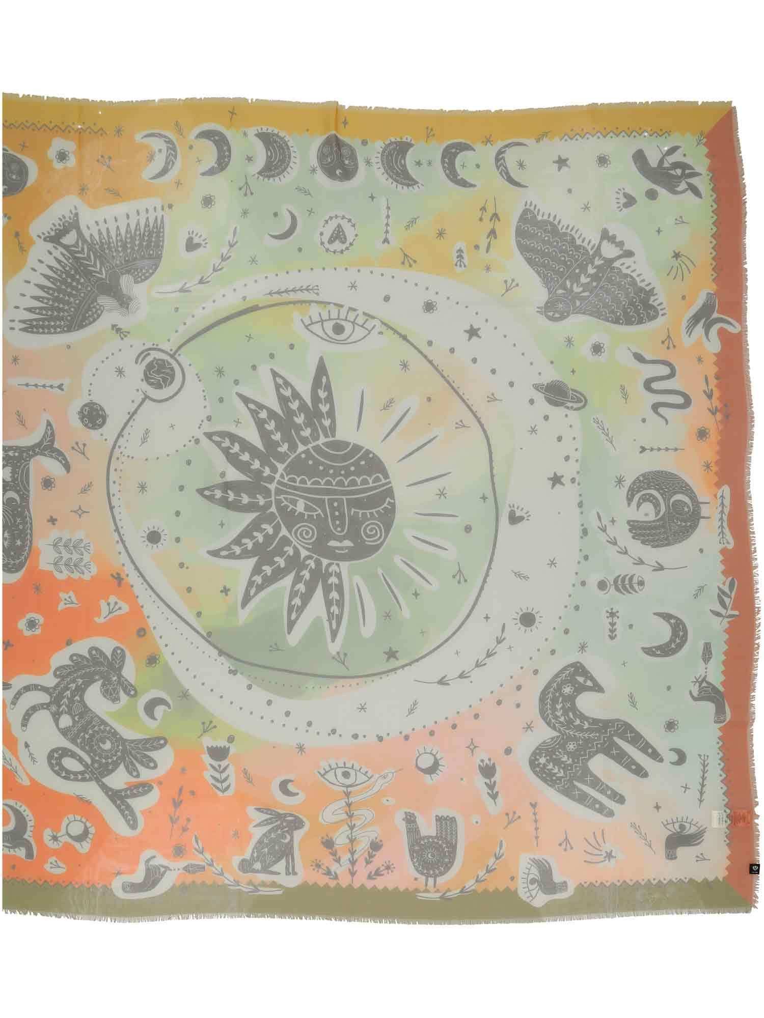 Fraas Modetuch Polyestertuch, (Schnittfranse) günstig online kaufen