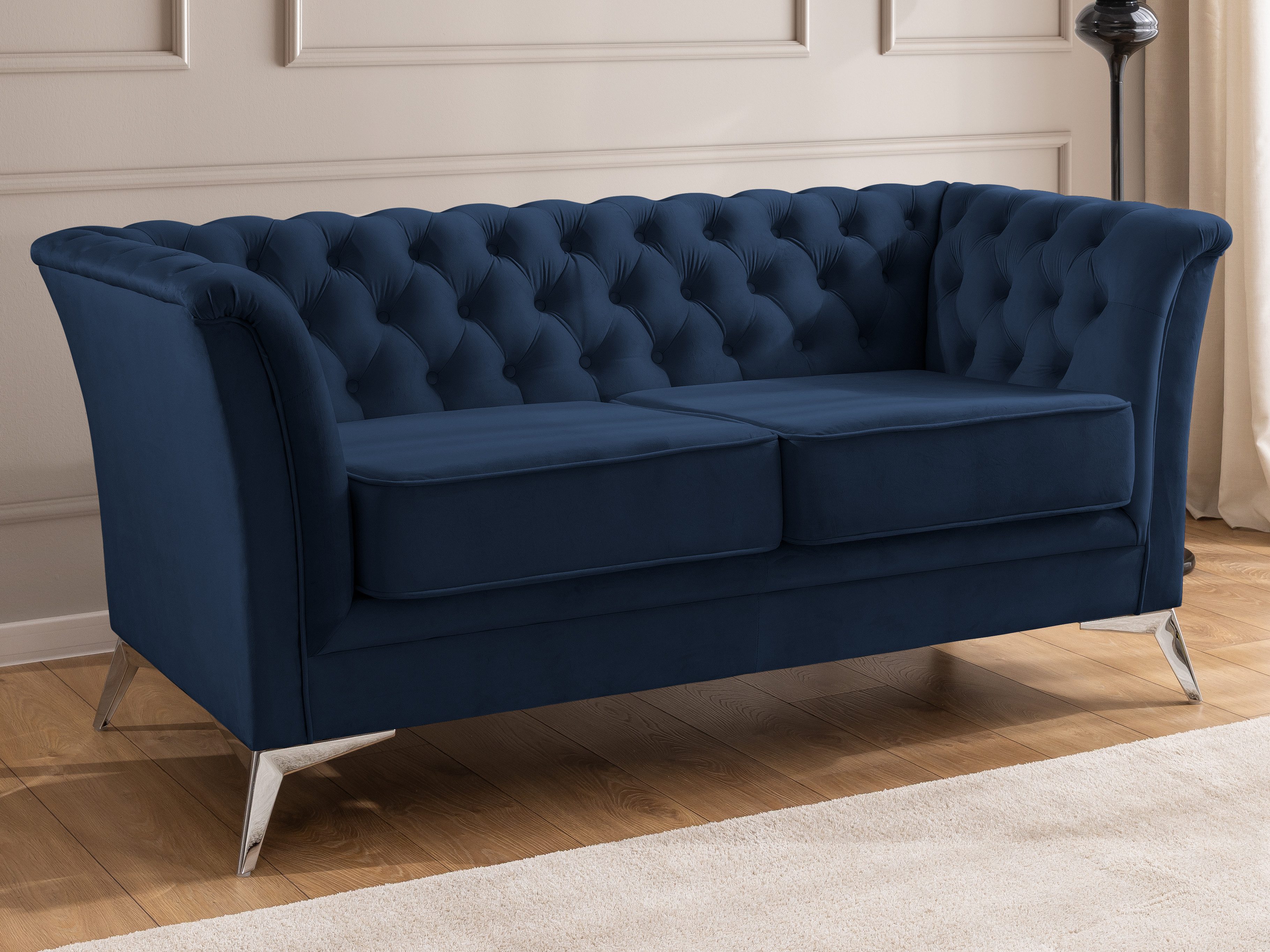 S-Style Möbel Chesterfield-Sofa Whitby, 2-Sitzer aus günstig online kaufen