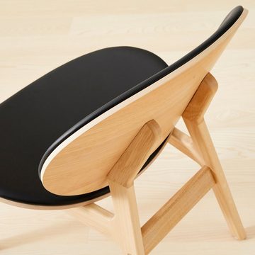 Hammel Furniture Loungesessel Findahl by Hammel One, Eiche, gepolstertes Sitz- und Rückenkissen sind mit Leder erhältlich