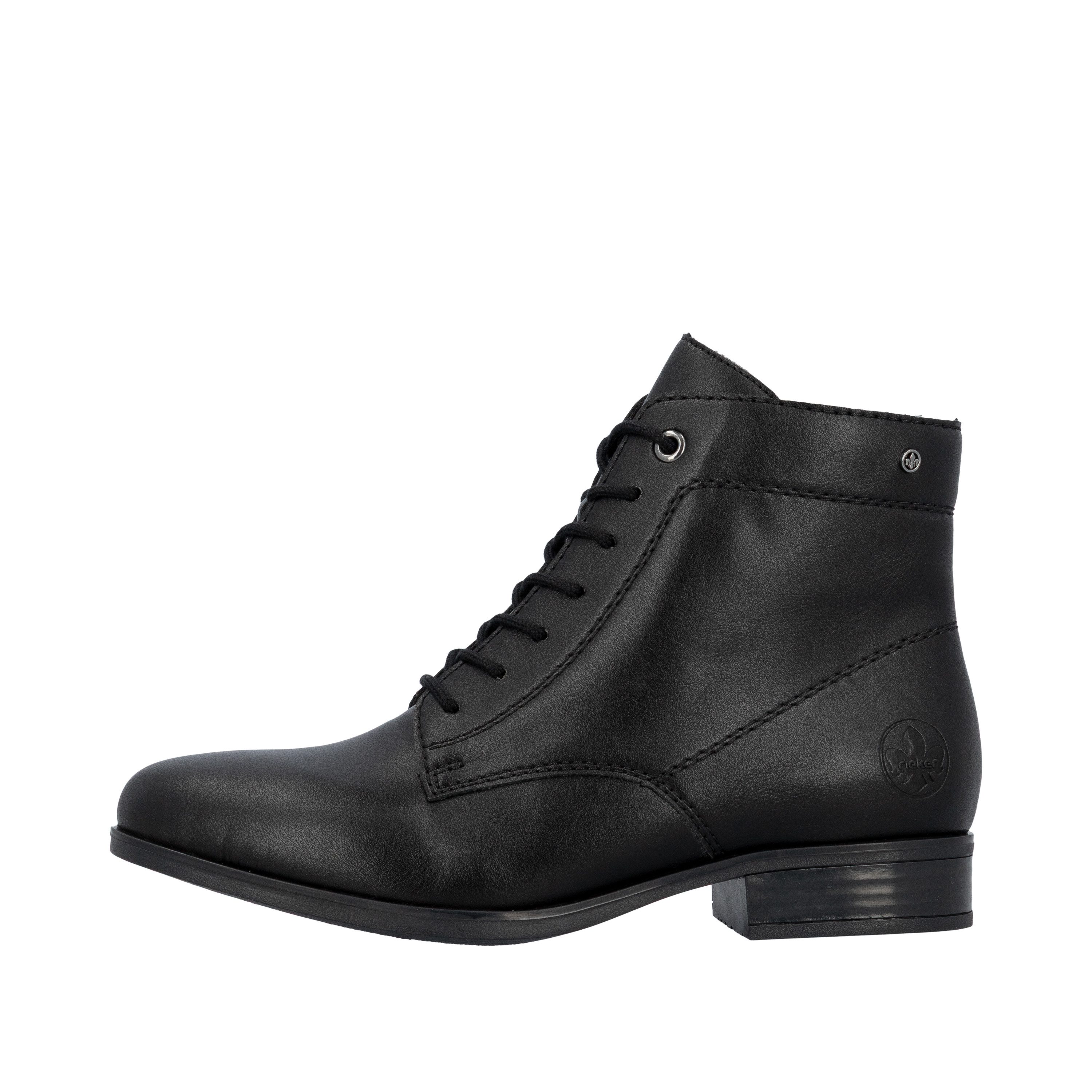 Rieker Schnürstiefelette Klassik-Stiefelette, Schnürboots mit Reißverschluss – Bild 4 von 5
