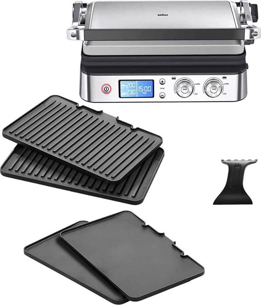Kontaktgrill Multigrill 9 CG 9043 silber
