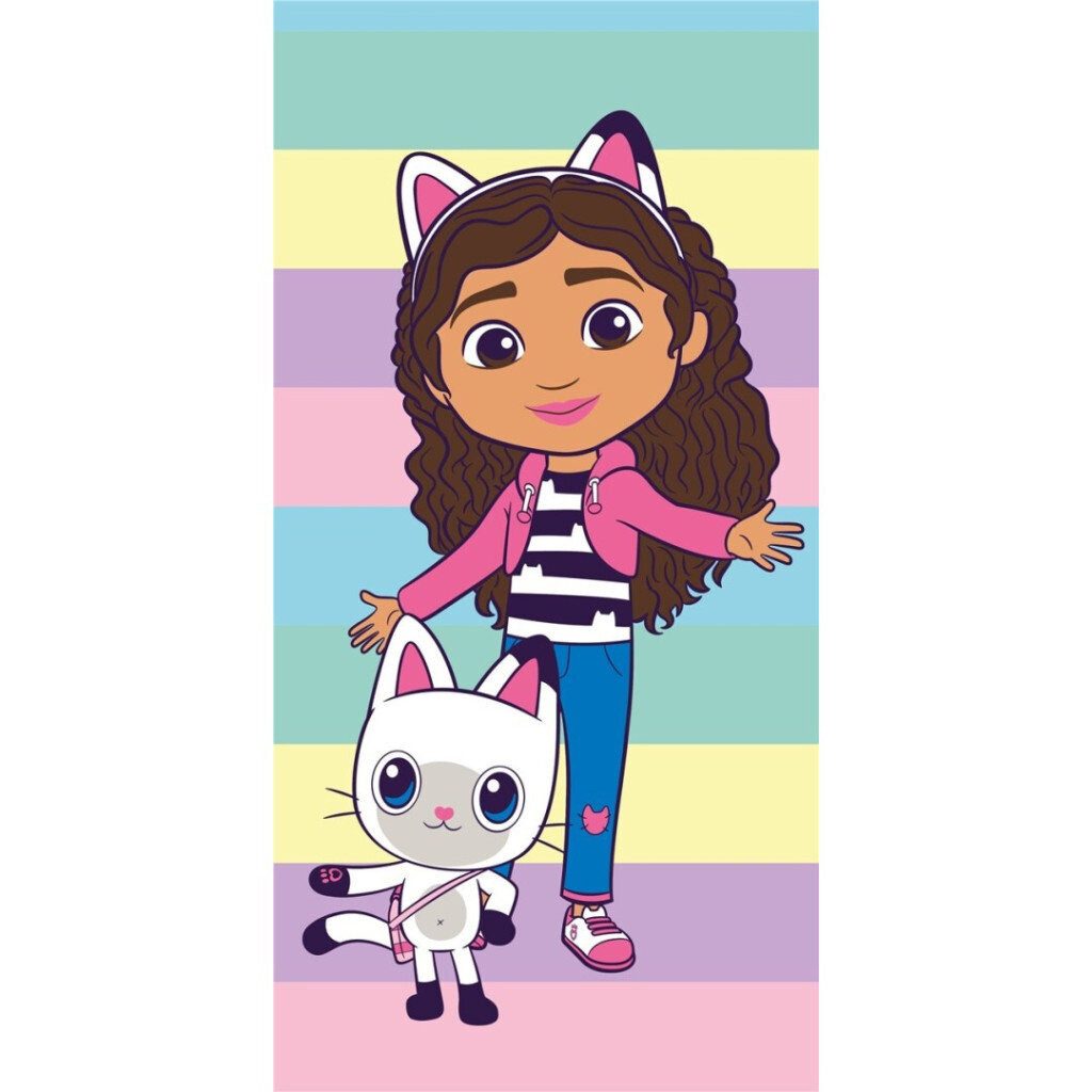 Gabby's Dollhouse Badetuch Gabby's Dollhouse Badetuch, günstig online kaufen
