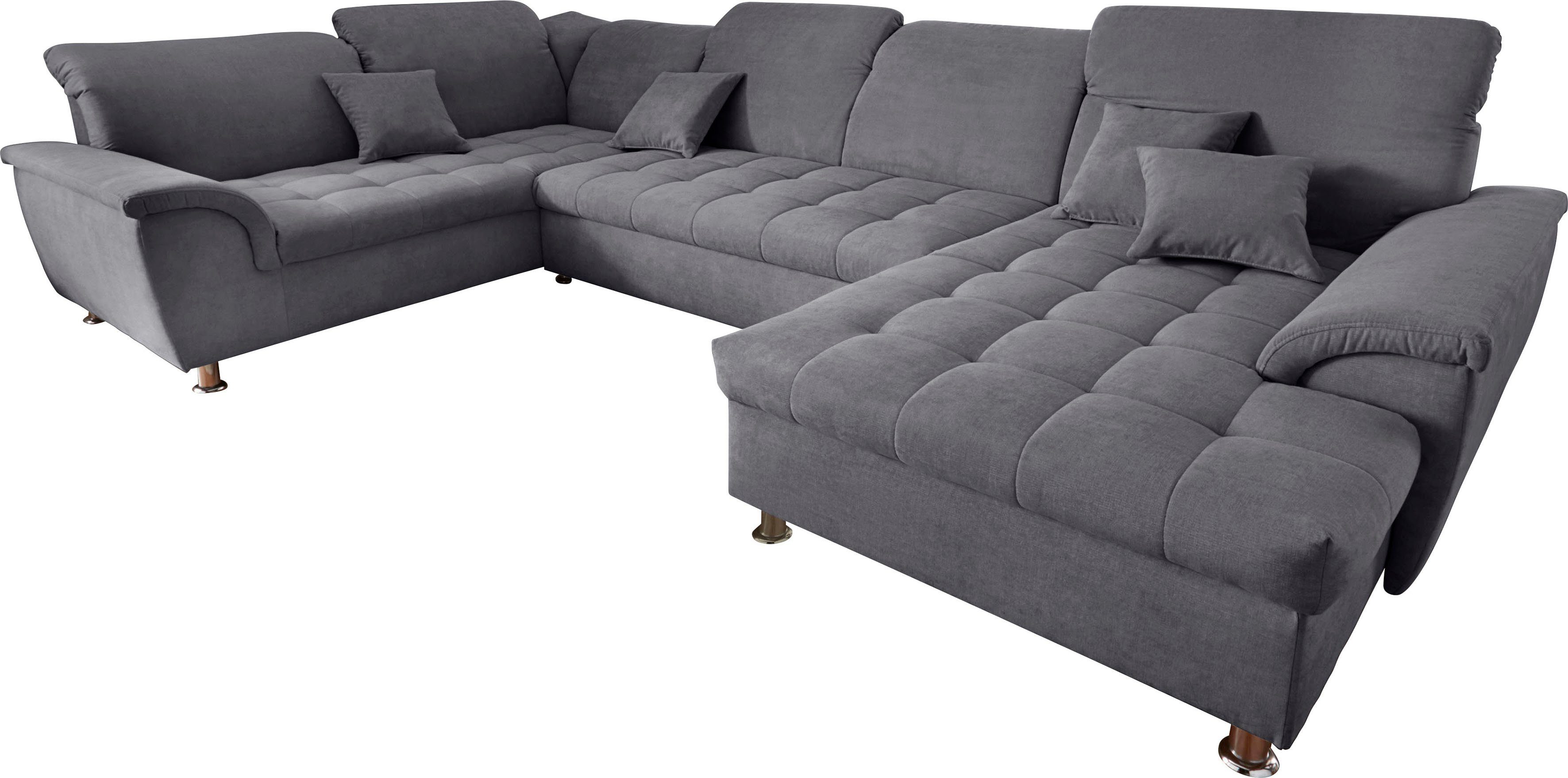 DOMO collection Wohnlandschaft "Franzi, optinal mit Bettfunktion & Bettkast günstig online kaufen