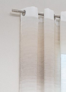 Vorhang Ösenschal Merey, LYSEL®, (1 St), transparent, HxB 245x140cm