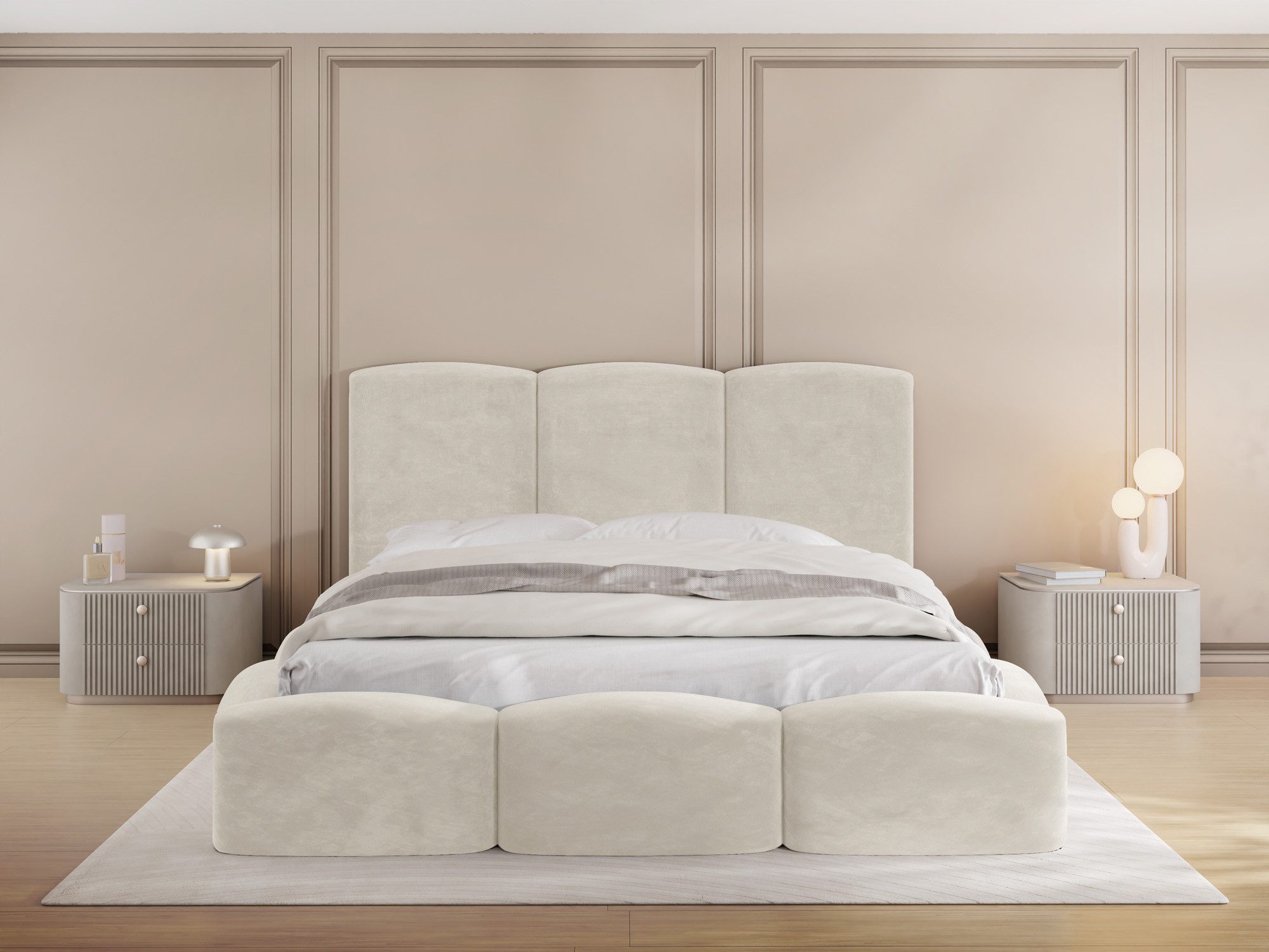 WFL GROUP Polsterbett Harmony (Modernes Polsterbett günstig online kaufen