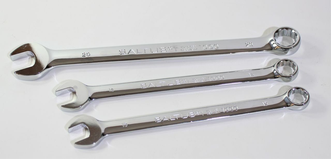 Saltus Maulschlüssel SALTUS CV-Ring-Maulschlüssel Satz Set 3-tlg Schlüsselsatz Ringsc…