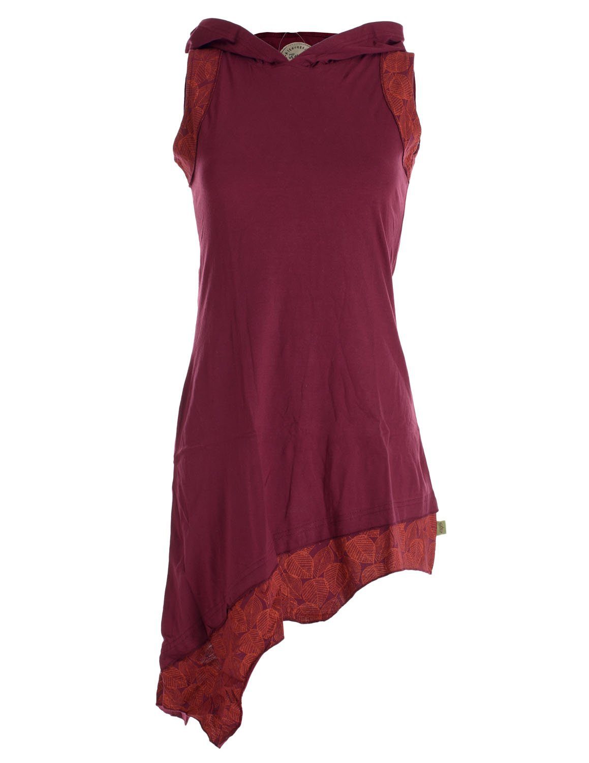 Vishes Sommerkleid Asymmetrisches Elfenkleid mit Zipfelkapuze günstig online kaufen