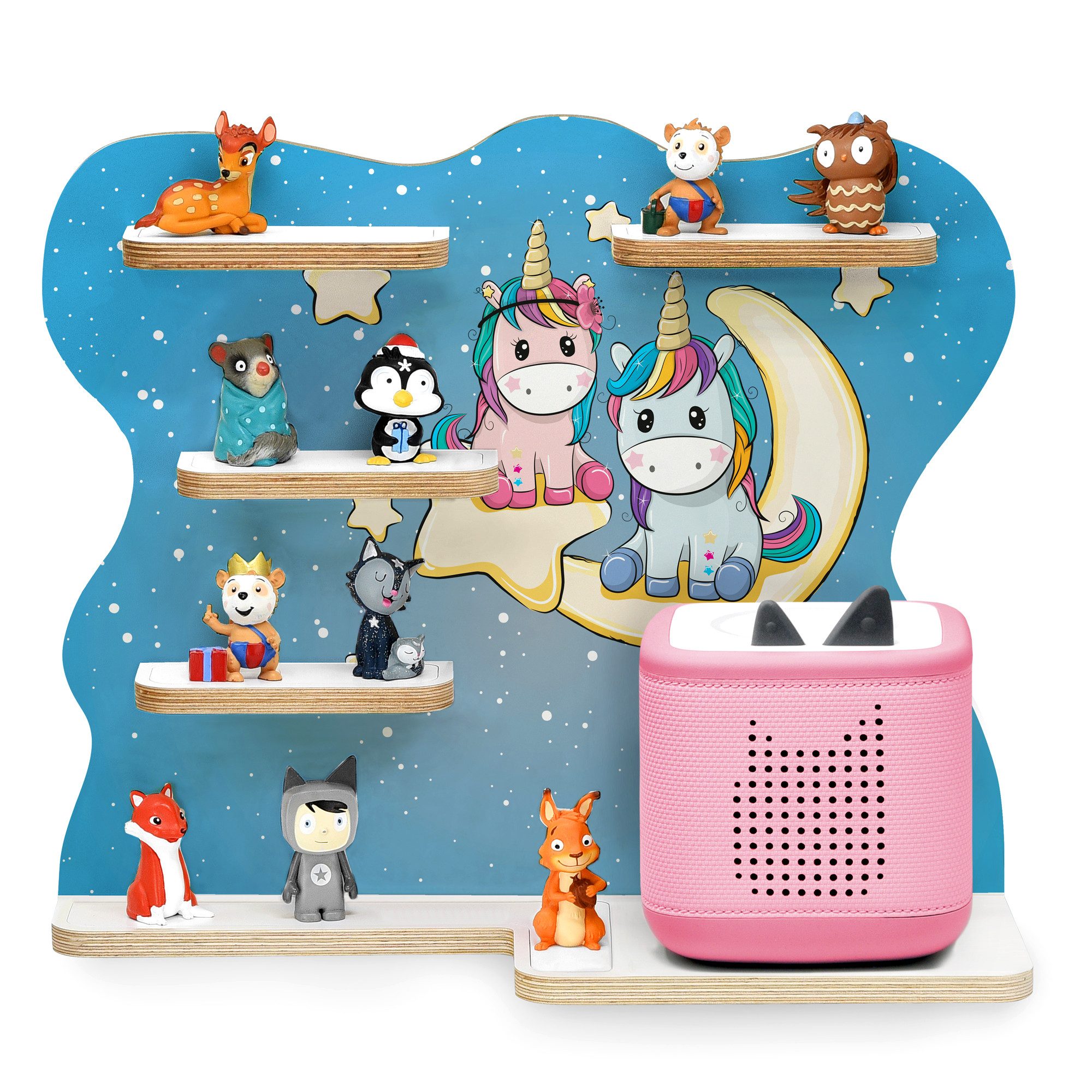 stadtecken Kinderregal mit schmalen Boden, geeignet für Toniebox 2 und ca. günstig online kaufen