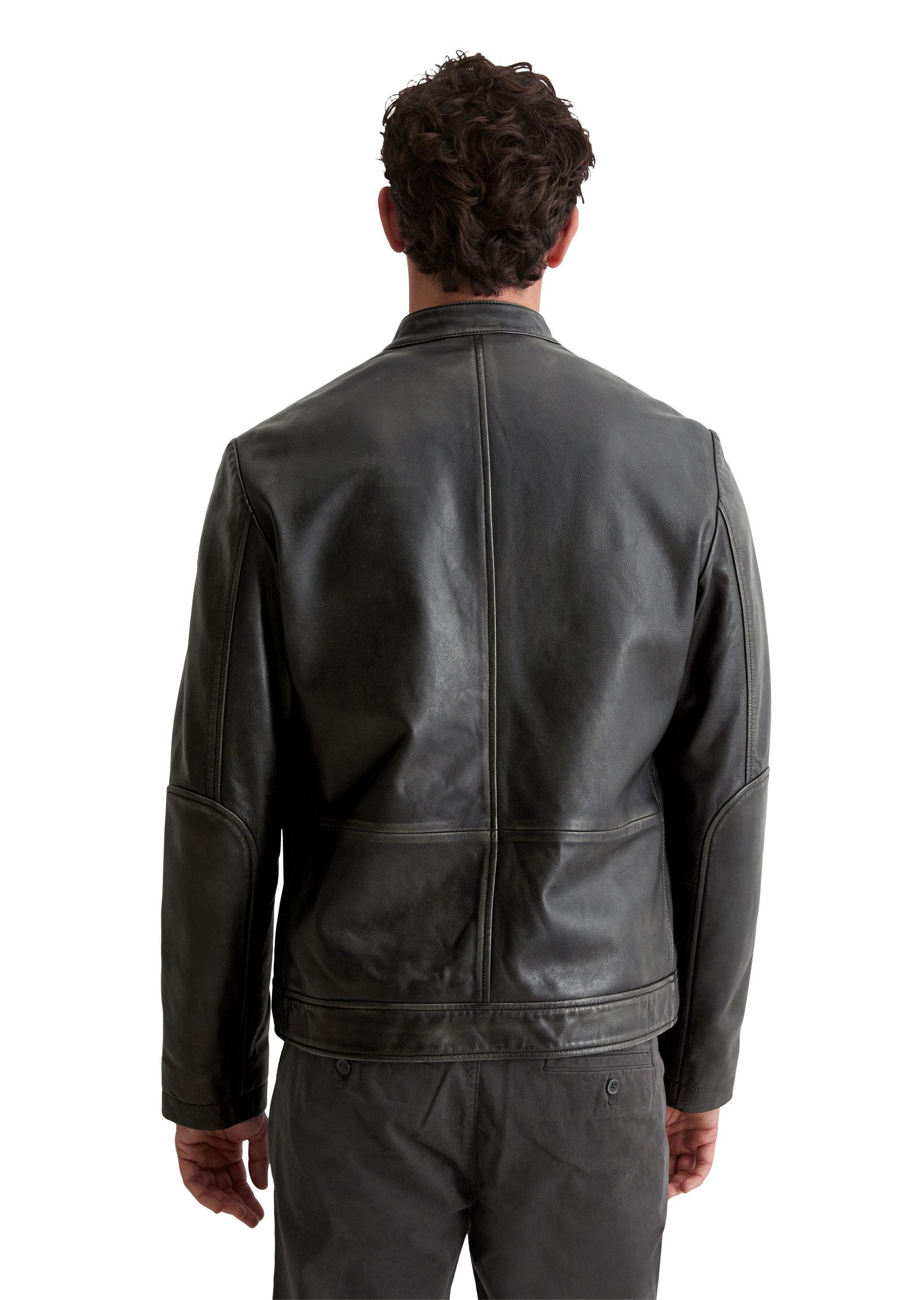Marc O'Polo Lederjacke aus edlem Lammleder
