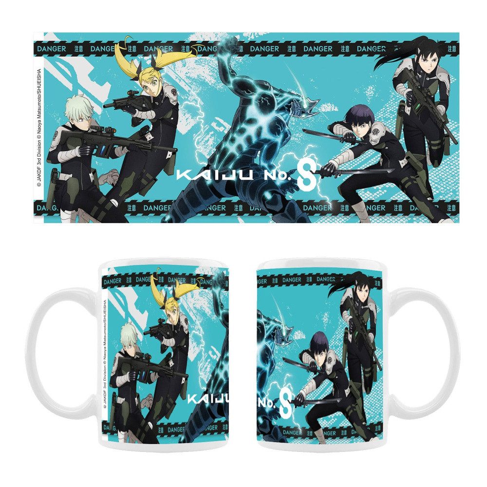Sakami Merchandise Tasse Kaiju No. 8 Keramiktasse Kaiju No. 8, Reno Ichikawa, Soshiro Hoshina