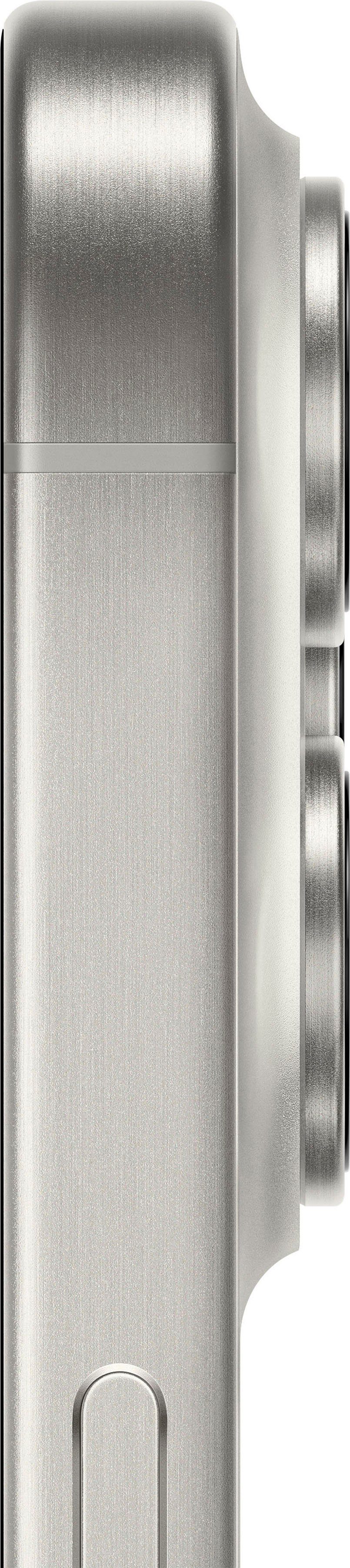 Apple iPhone 15 Pro Max Speicherplatz, 1TB Titanium Kamera) 1000 (17 GB 48 cm/6,7 White Smartphone Zoll, MP
