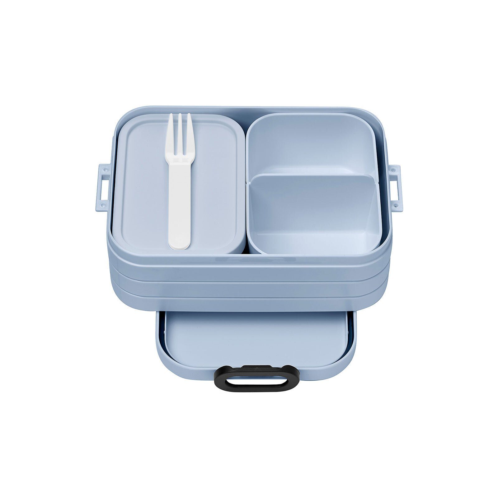Mepal Lunchbox Take a Break Midi Bento-Lunchbox 900 ml, Material-Mix, (1-tlg), Spülmaschinengeeignet Nordic Blue