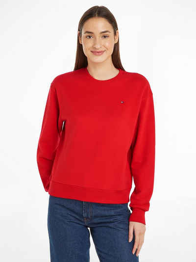 Tommy Hilfiger Sweatshirt REG FLAG ON CHEST SWTSHRT mit Tommy Hilfiger Logo-Flag