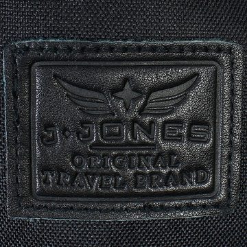Jennifer Jones Sportrucksack J. Jones Freizeitrucksack Polyester (Sportrucksack), Sportrucksack Polyester, schwarz ca. 27cm x ca. 38,5cm