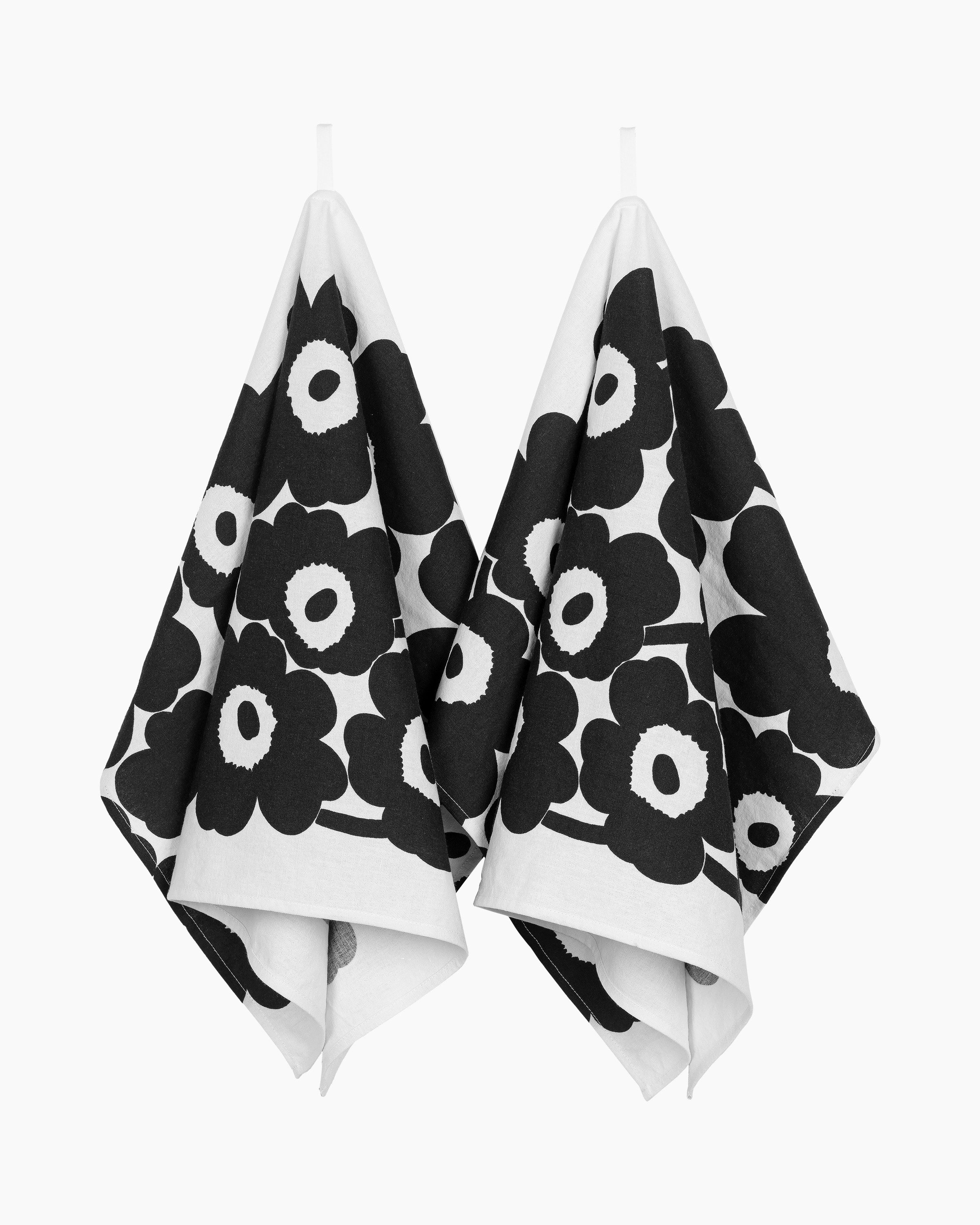 Marimekko Geschirrtuch UNIKKO, (2-tlg), 70x47 cm