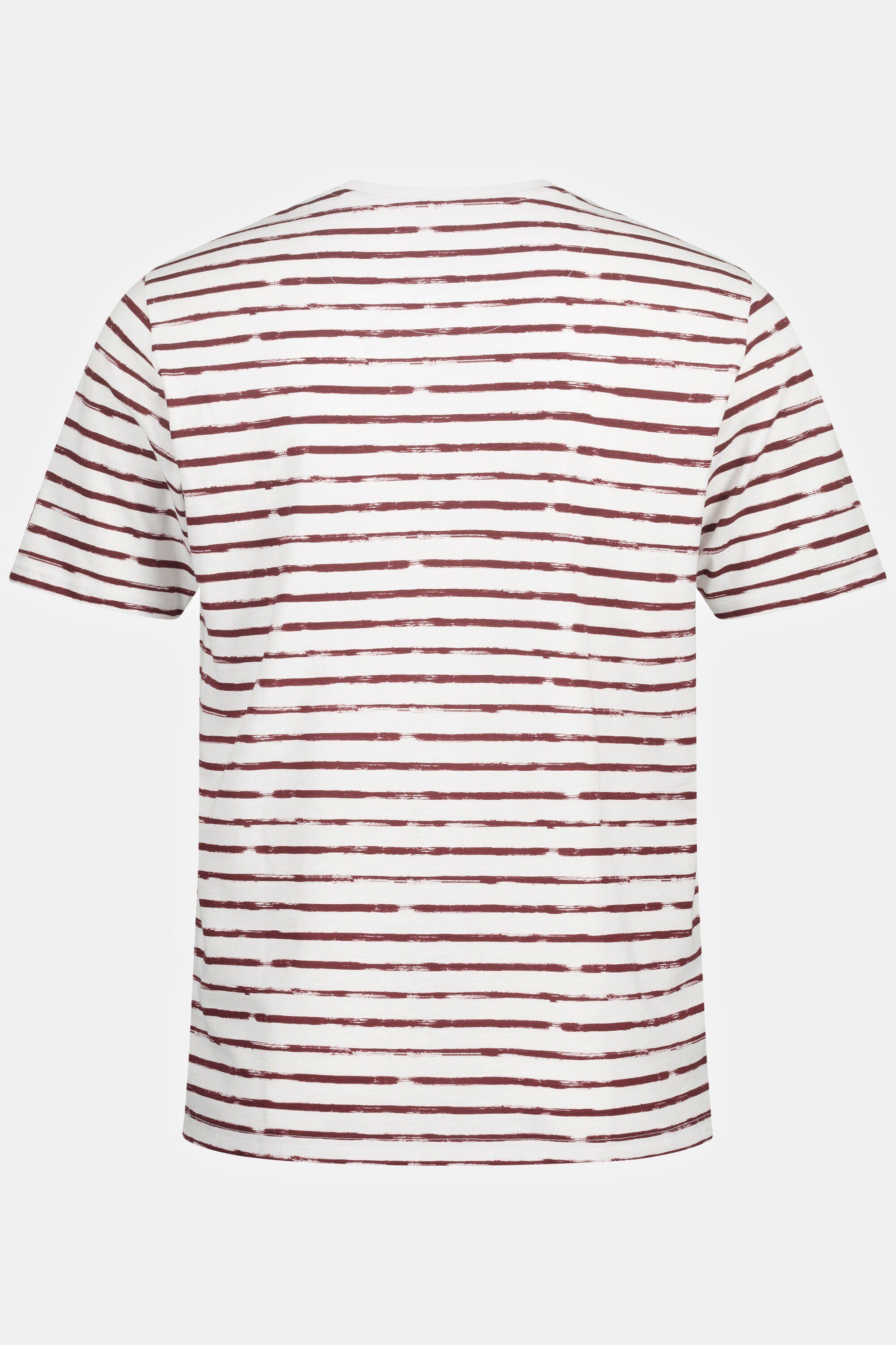 T-Shirt T-Shirt Ringel Rundhals Halbarm JP1880