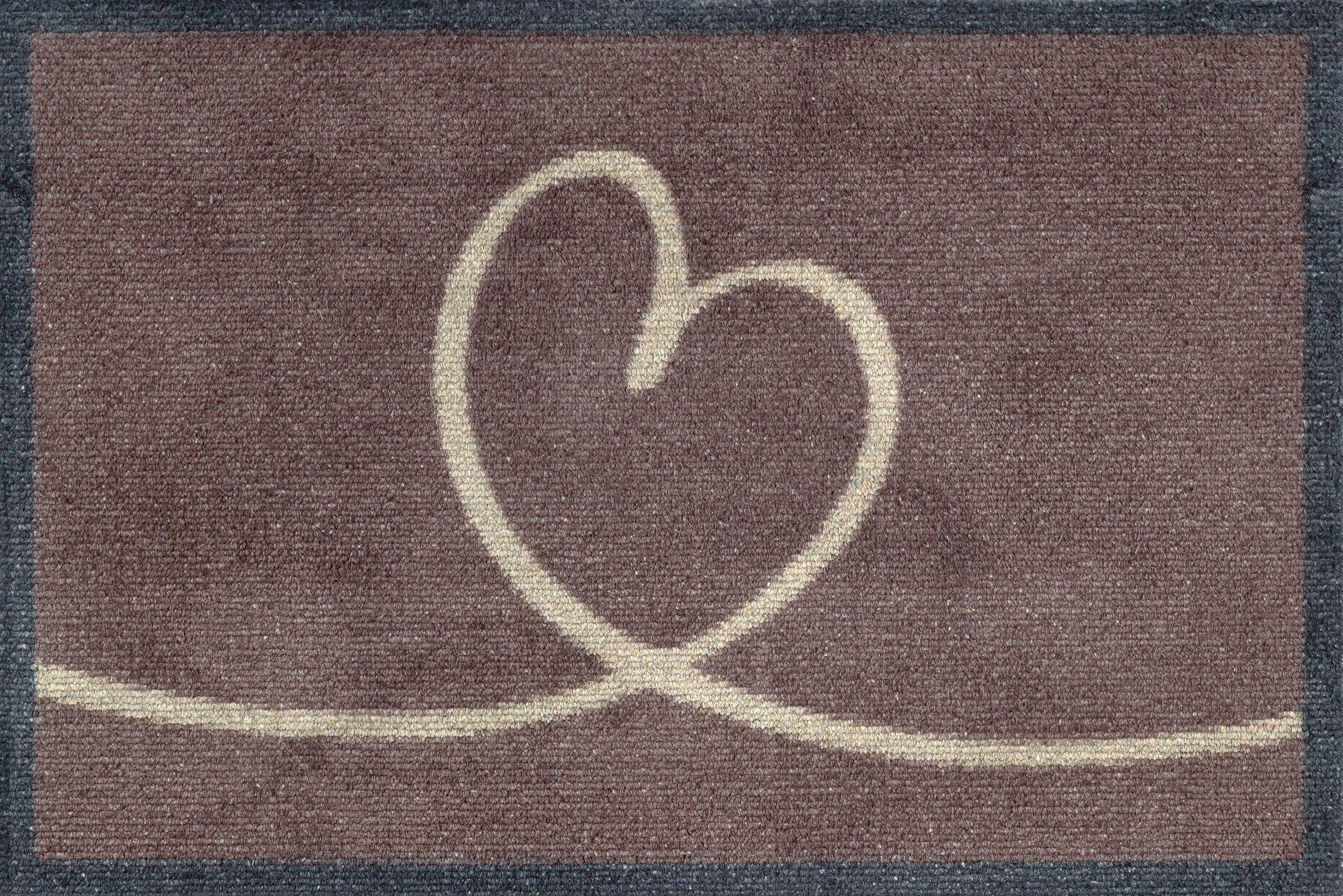 wash+dry by Kleen-Tex Teppich Lovita, rechteckig, Höhe: 9 mm