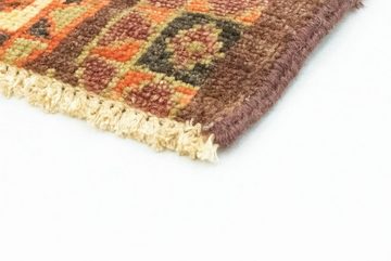 Wollteppich Designer Teppich handgeknüpft braun, morgenland, rechteckig, Höhe: 6 mm, handgeknüpft