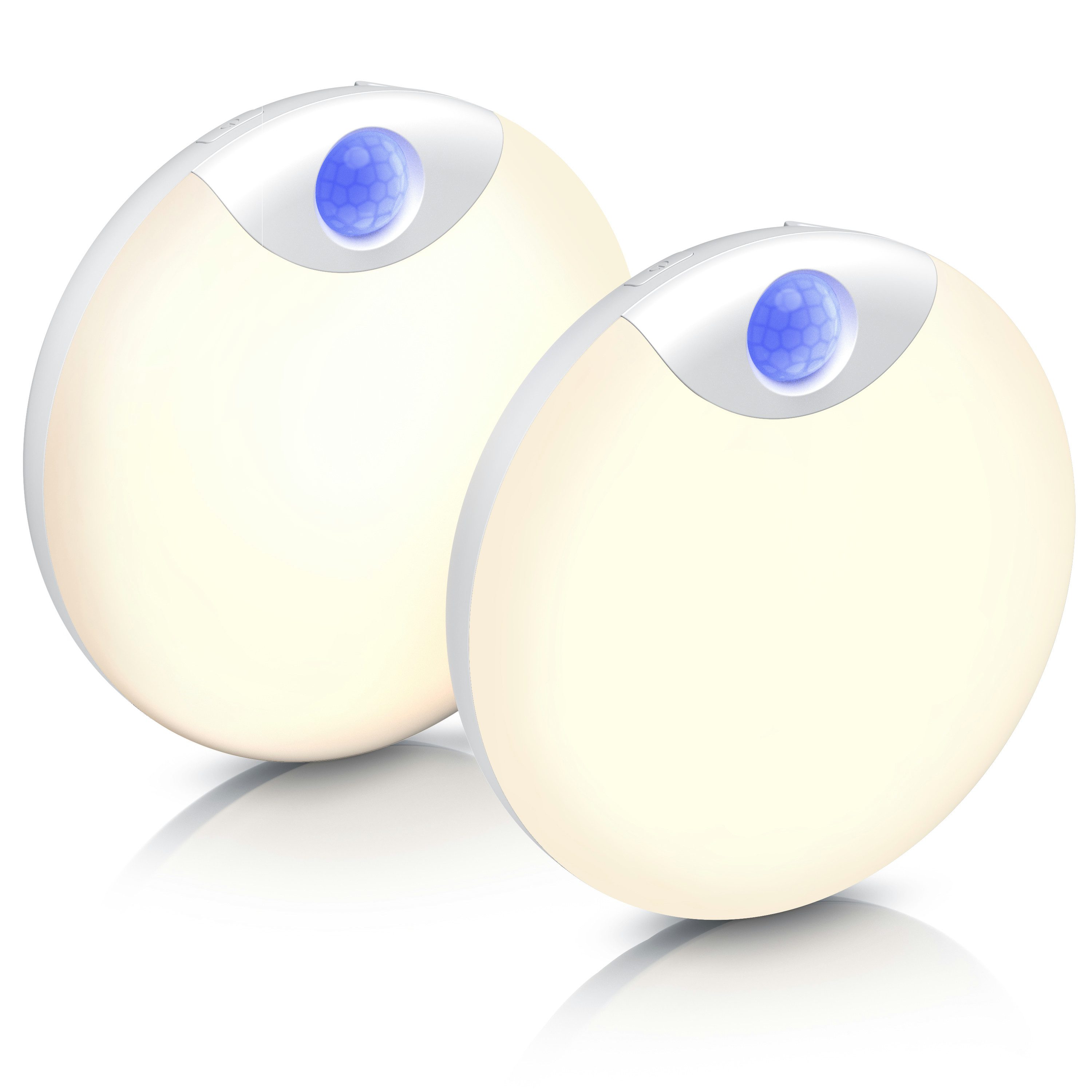 BEARWARE LED Nachtlicht 2x Schranklicht mit Bewegungsmelder, 2er Set, Akku, günstig online kaufen