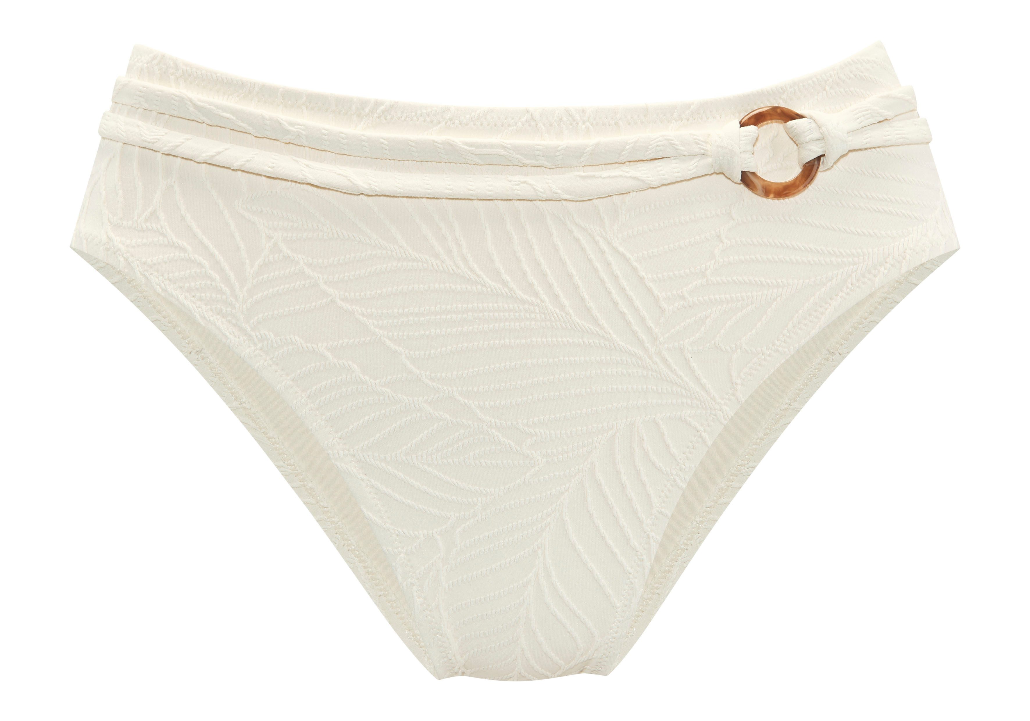LASCANA Bikini-Hose Fay aus eleganter Strukturware