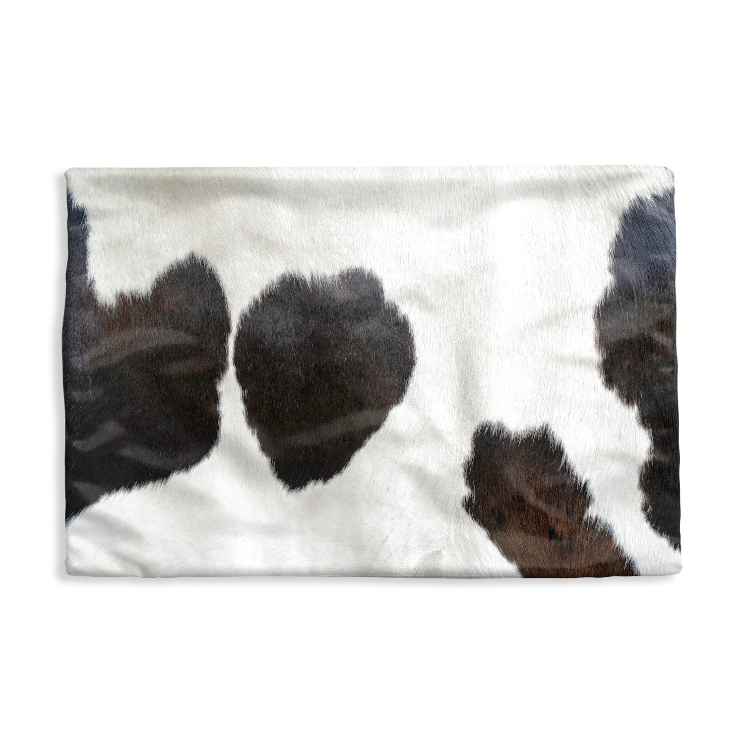 MuchoWow Dekokissen Tiermuster - Kühe - Pelz, Kissenbezug für Sofa, Dekorationkissen, Kissenhüllen, 50x30 cm