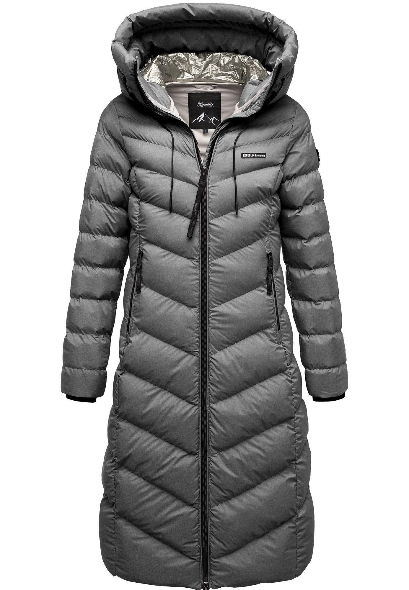 REPUBLIX Winterjacke KAIA Damen Gefütterte Winter Jacke Mantel Parka mit gr günstig online kaufen