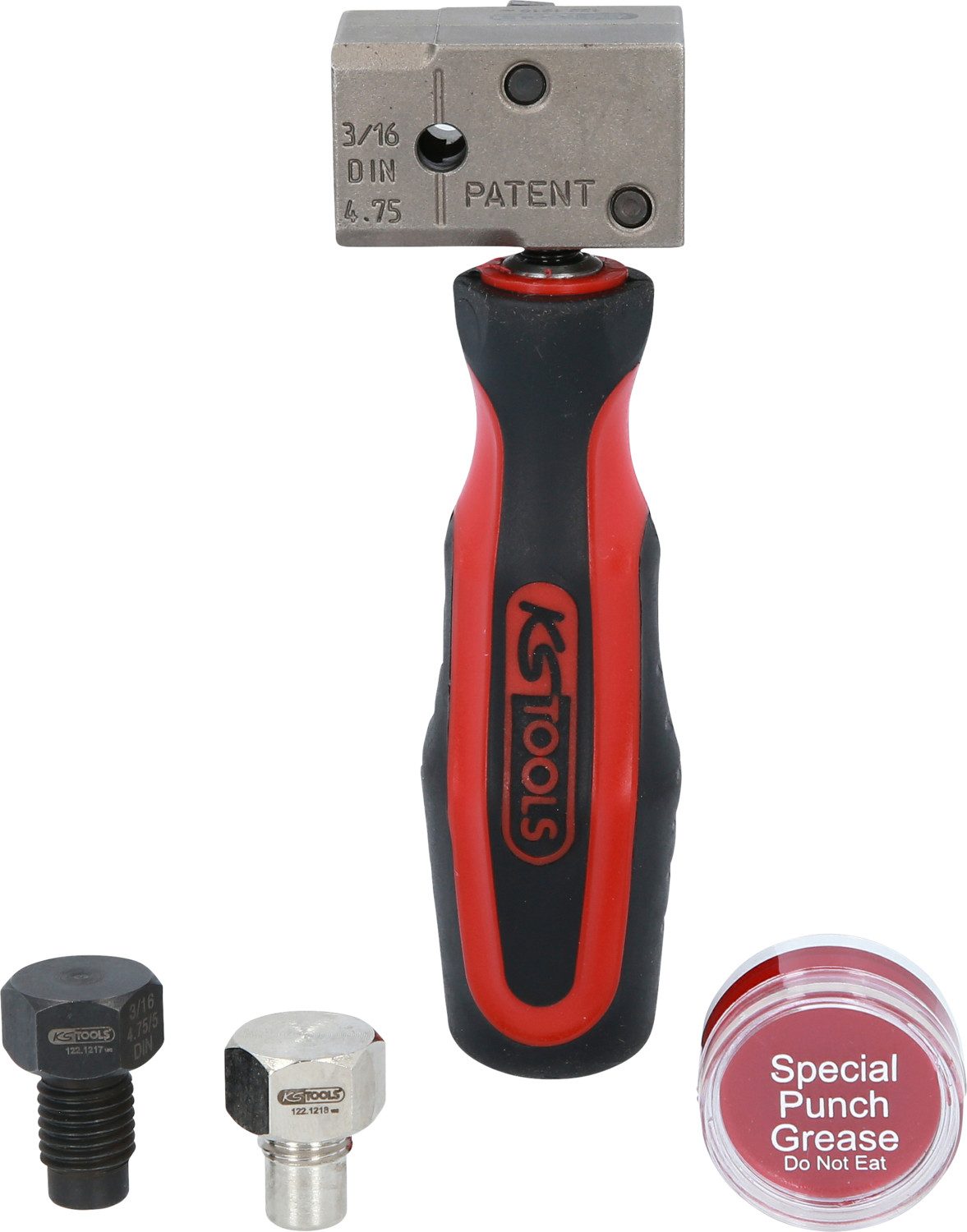 Brilliant Tools Gabel- und Ringschlüssel FLAREFIXeco 4,75 mm Universal-Bremsleitungs-Bördelgerät-Satz, 4-tlg