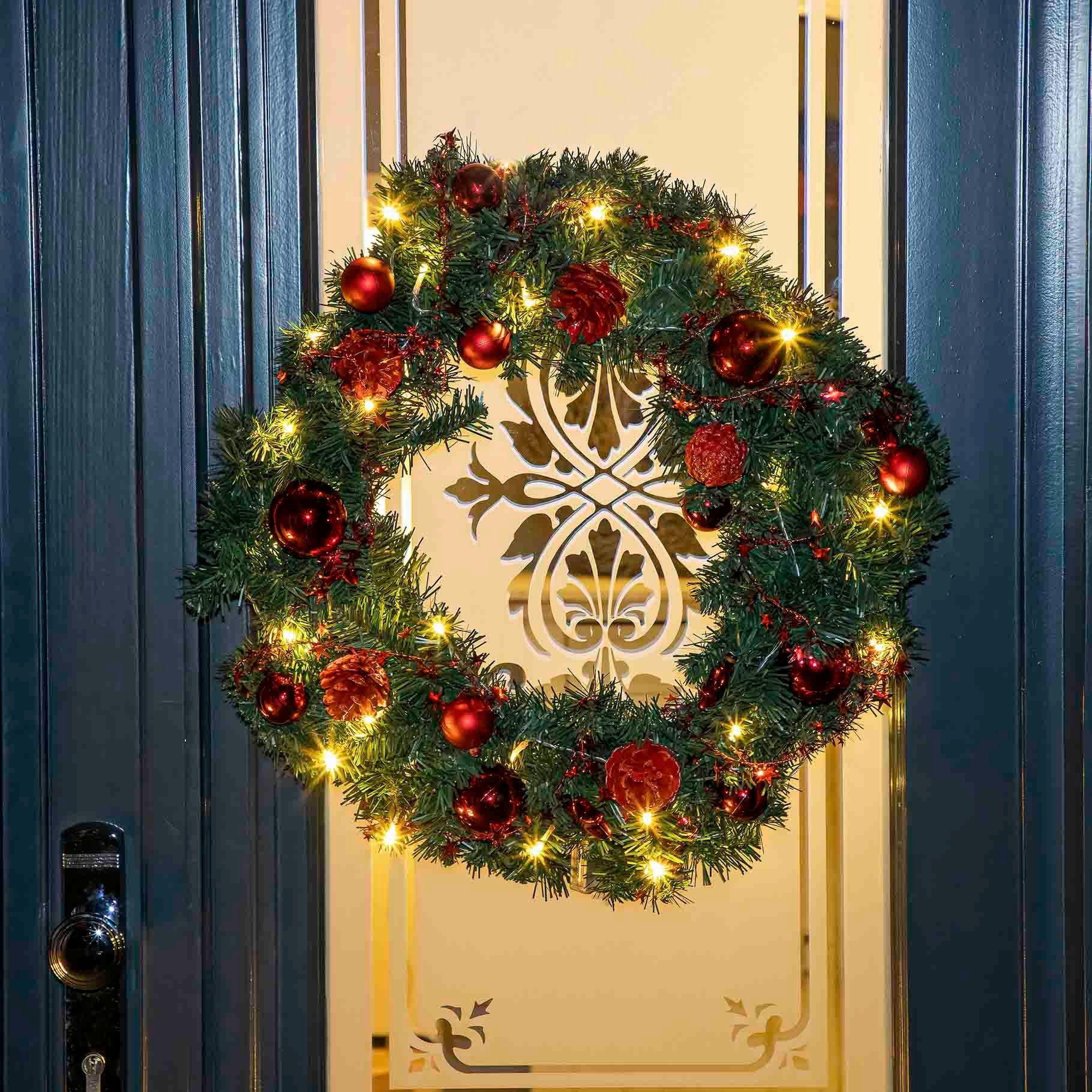 HI Tischkranz Weihnachtskranz ca. 60 cm günstig online kaufen