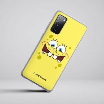 DeinDesign Handyhülle Spongebob Schwammkopf Offizielles Lizenzprodukt Kindheit, Samsung Galaxy S20 FE Silikon Hülle Bumper Case Handy Schutzhülle