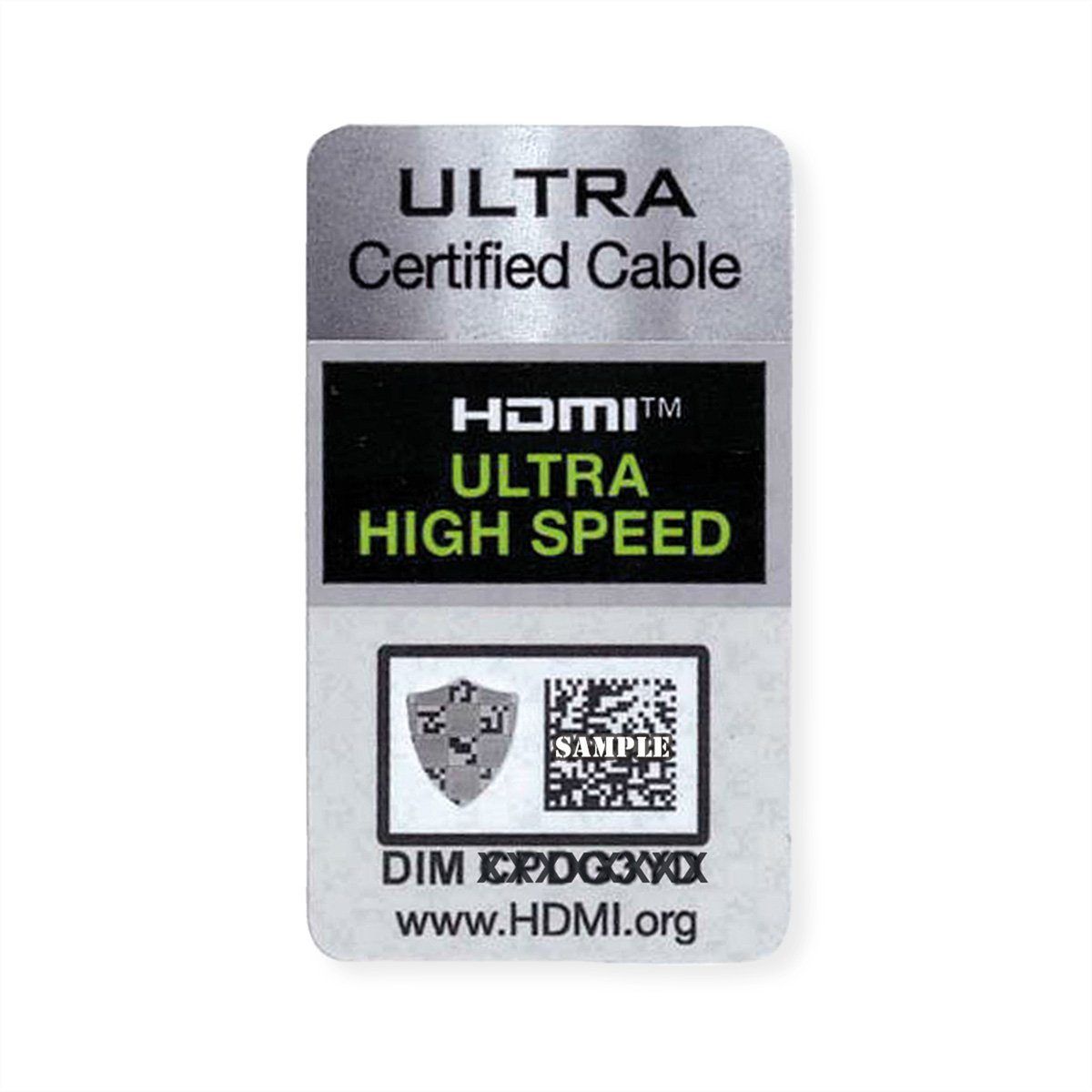 ROLINE GREEN ATC 8K HDMI Ultra HD Kabel mit Ethernet, ST/ST Audio- & Video-Kabel, HDMI Typ A Männlich (Stecker), HDMI Typ A Männlich (Stecker) (100.0 cm)