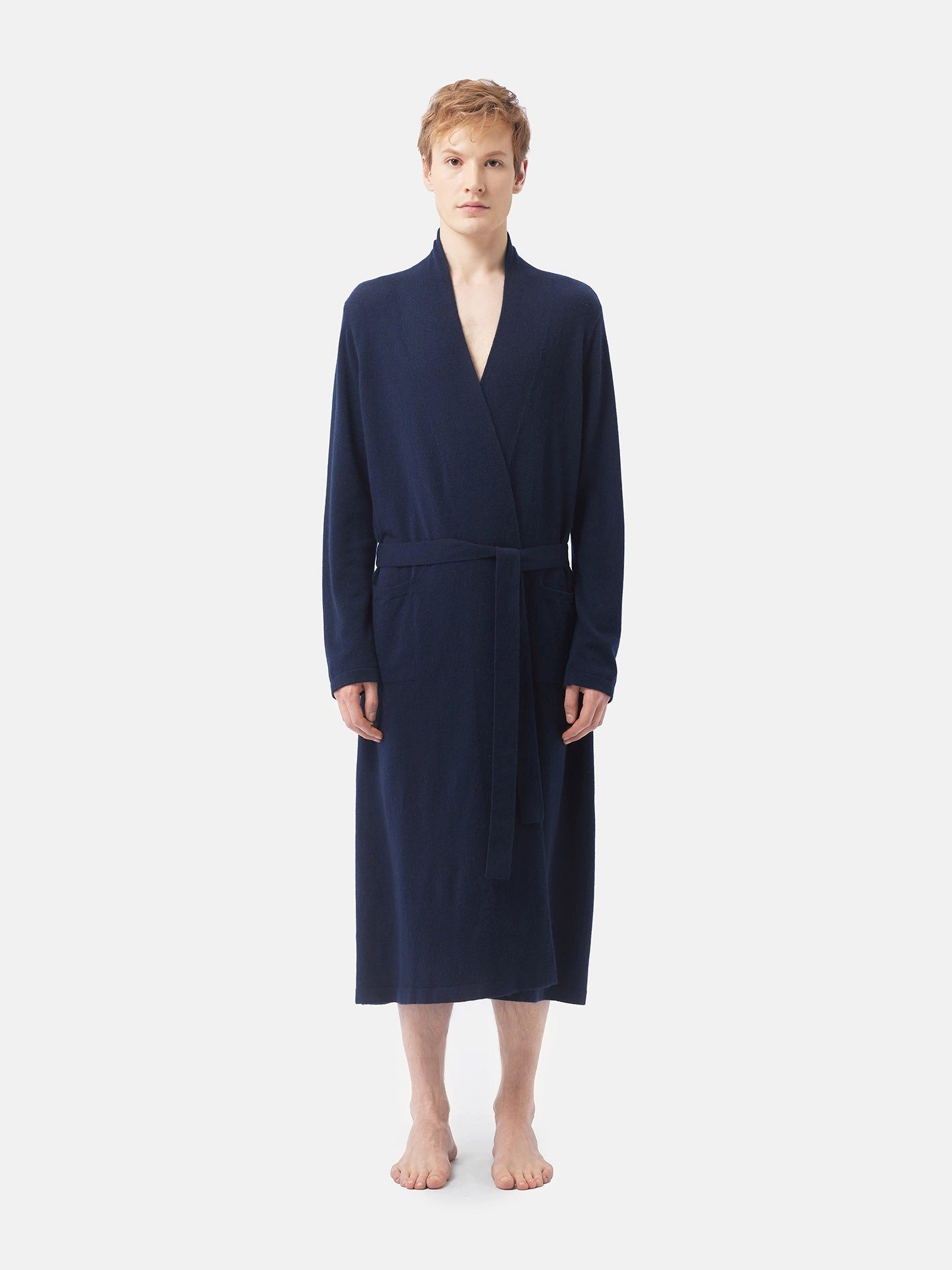 GOBI Cashmere Badeanzug Herren-Morgenmantel aus Kaschmir günstig online kaufen
