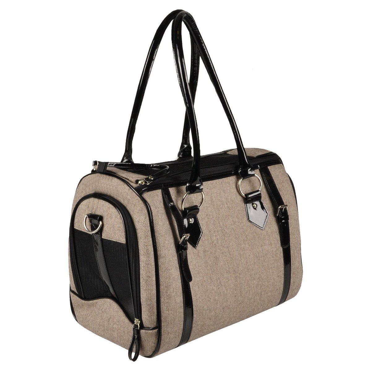 Flamingo Tiertransporttasche Tragetasche Cilou braun