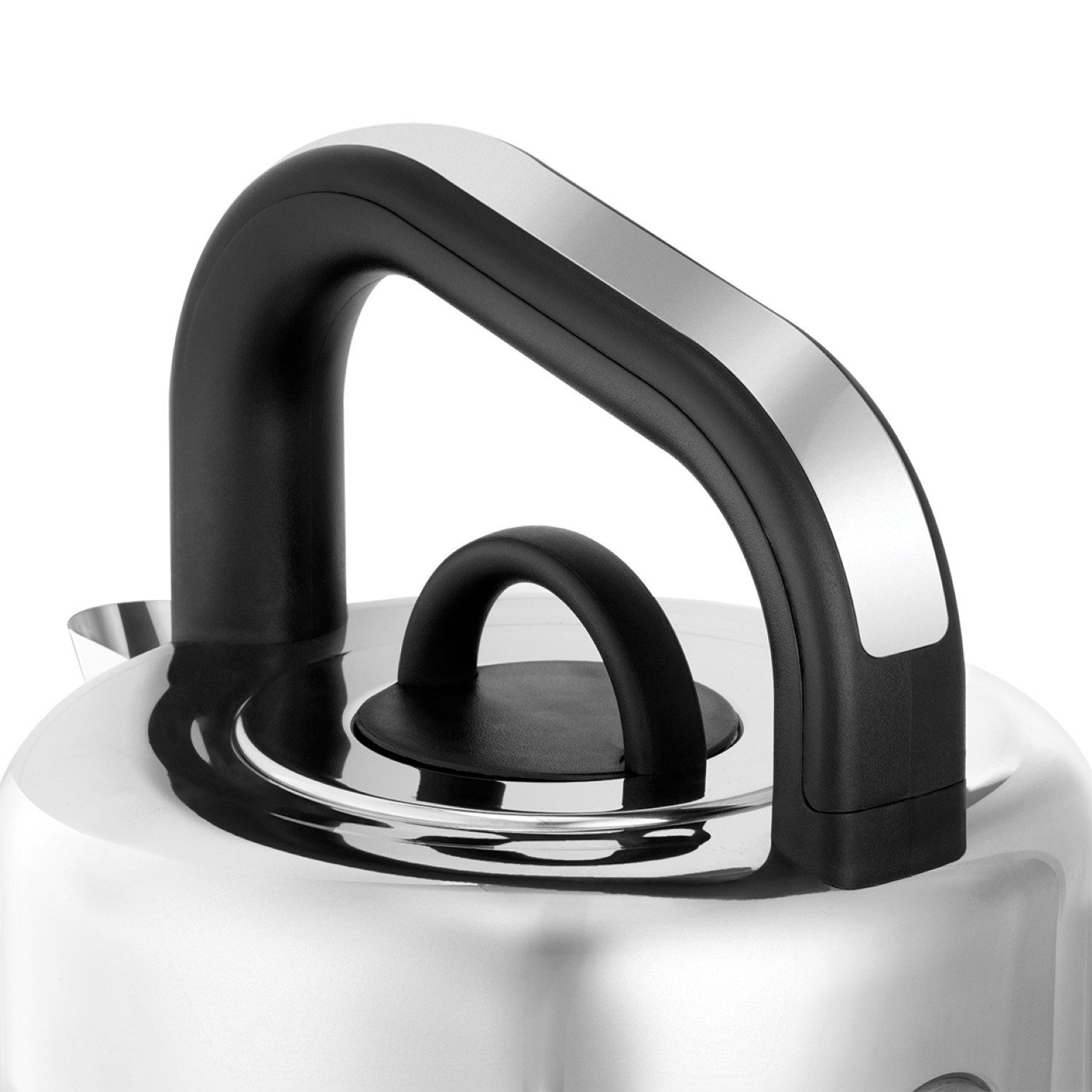 RUSSELL HOBBS Wasserkocher Distinctions Wasserkocher 1,5L 2400W Edelstahl, 1.5 l, 2400 W, Kettle Teekocher Retro Kalkfilter Schnellkochfunktion Ergonomisch