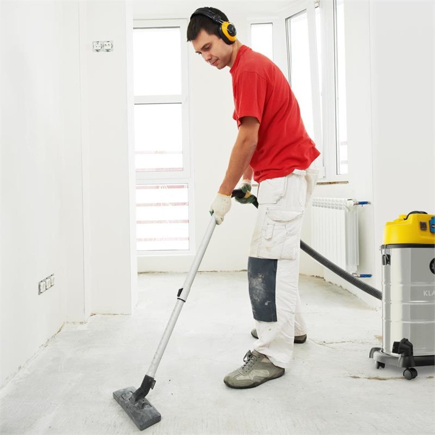 Klarstein Nass-Trocken-Sauger Reinraum Industriesauger, 1400 W, Trocken Nasssauger Industriestaubsauger beutellos Saugwischer Sauger