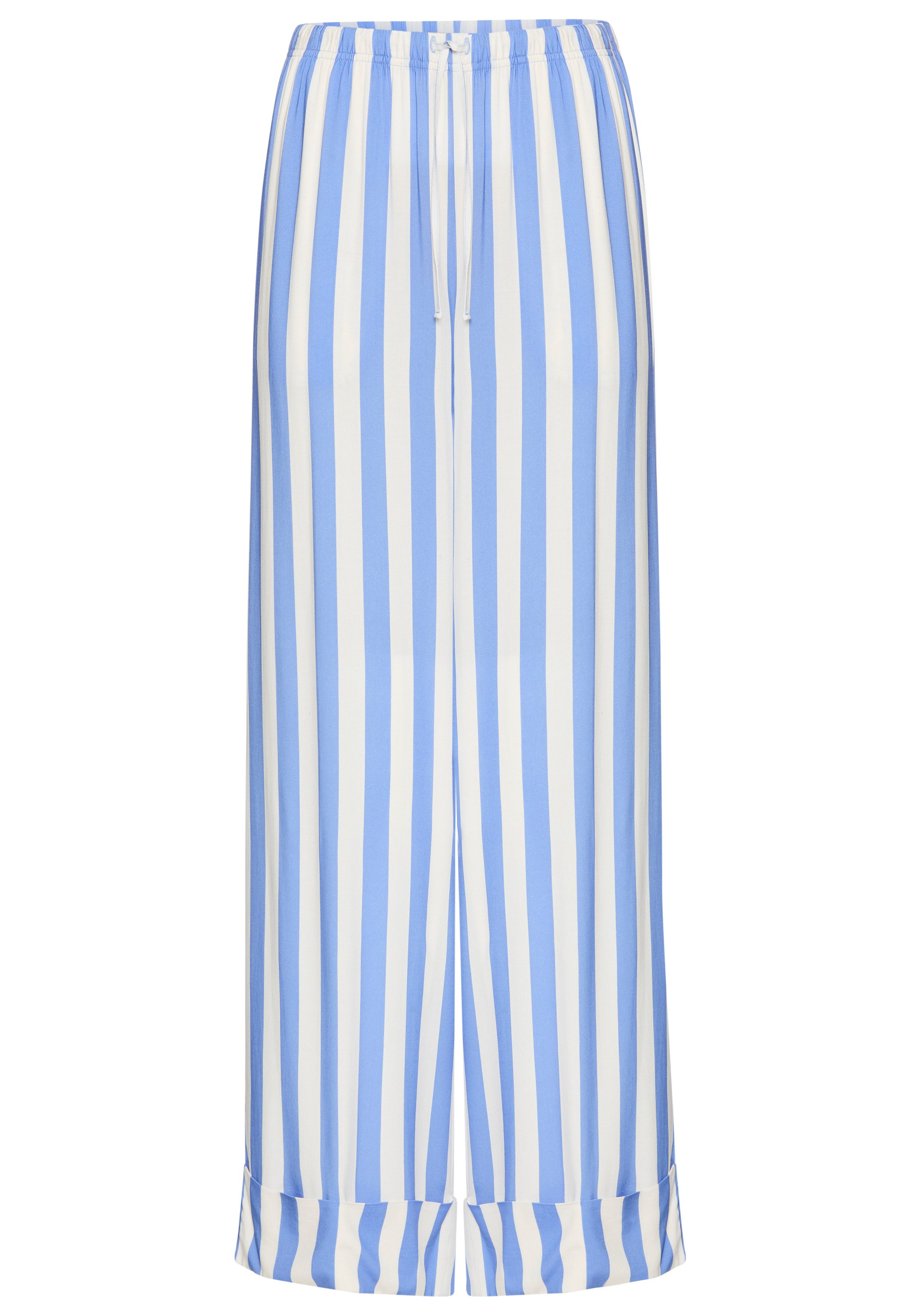 s.Oliver Pyjamahose (1-teilig) mit breitem Aufschlag am Saum günstig online kaufen