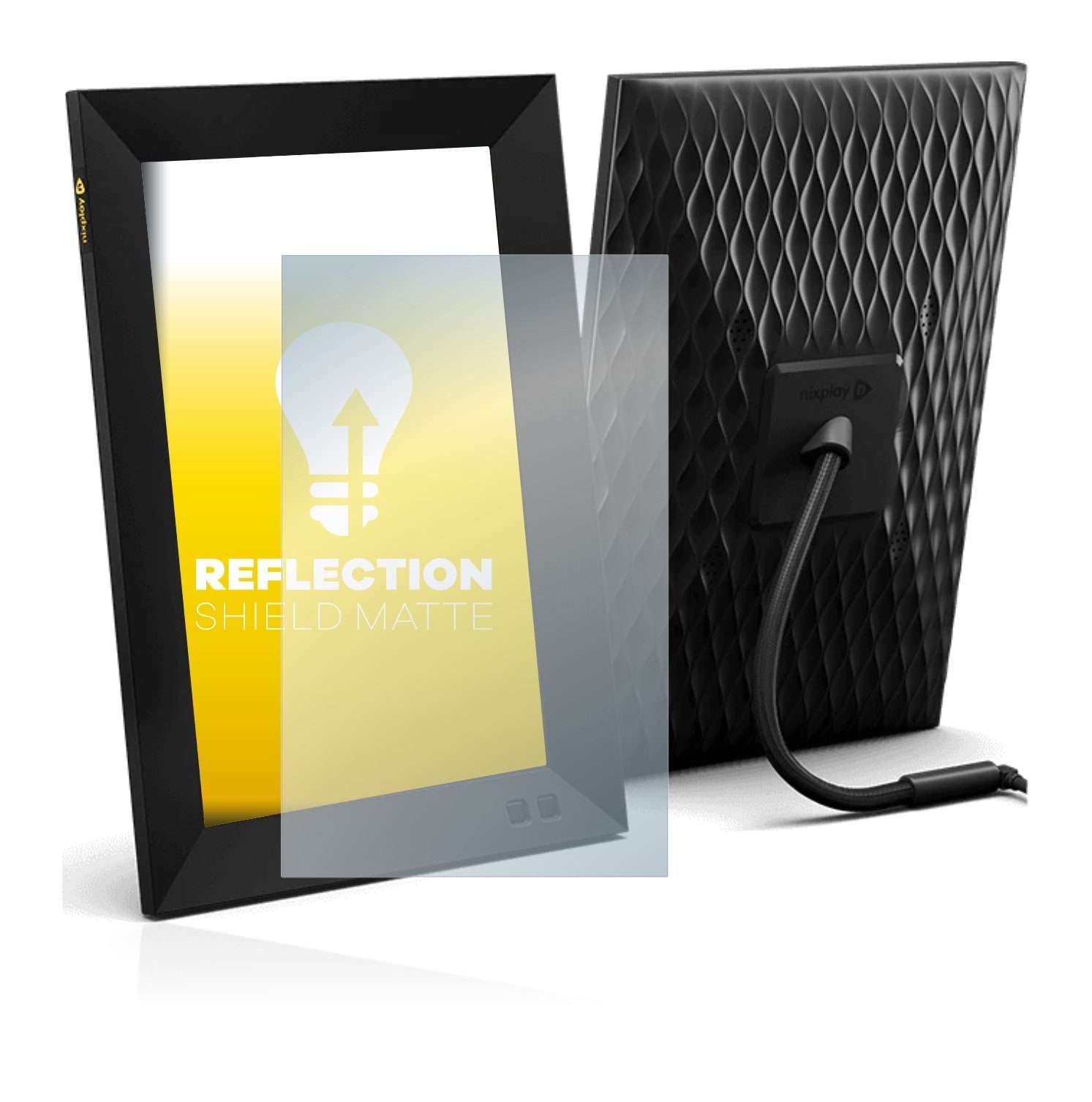 upscreen Schutzfolie für Nixplay Smart Fotorahmen 10,1