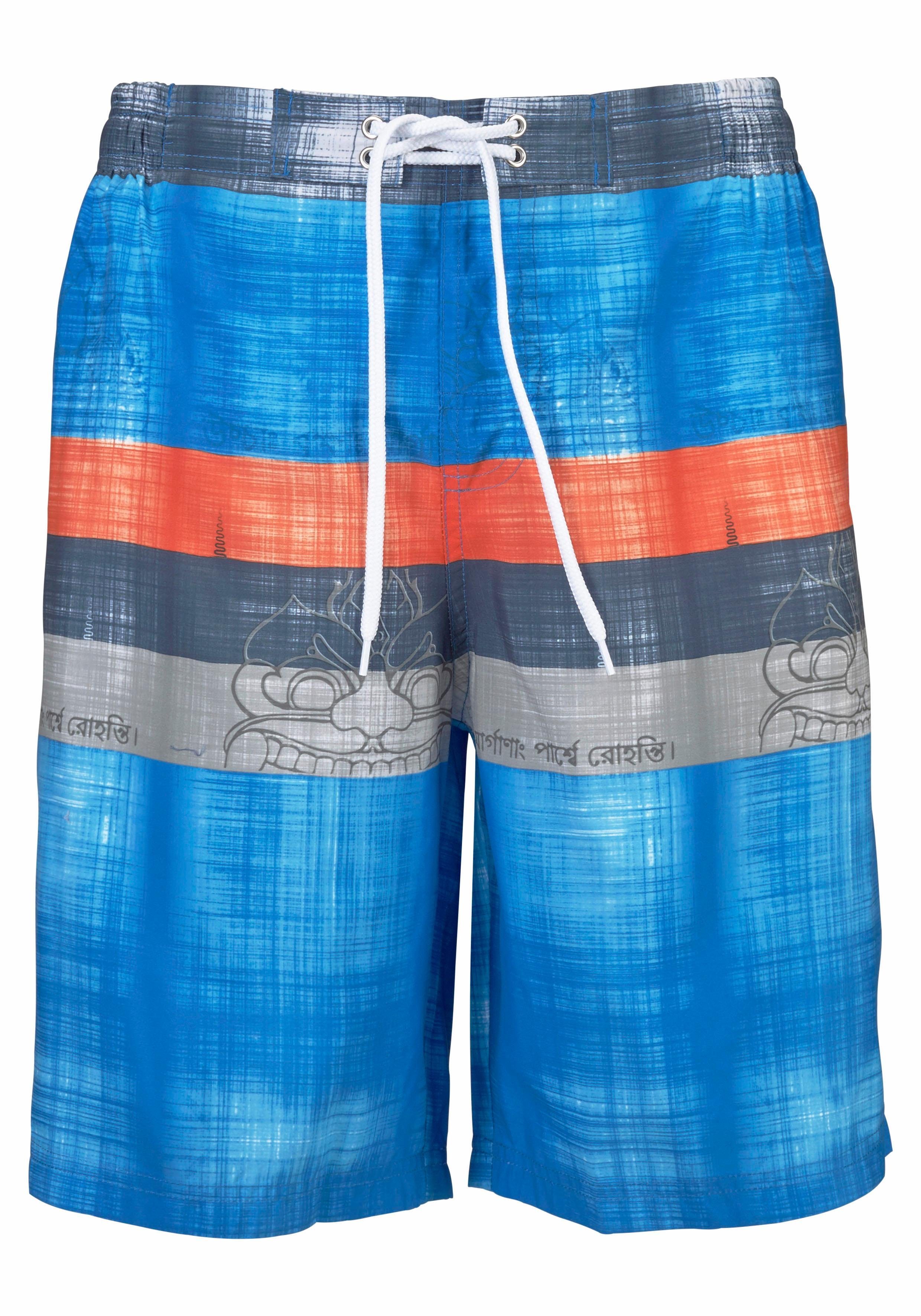 Chiemsee Badeshorts elastischer Bund, mit Außenkordel, günstig online kaufen