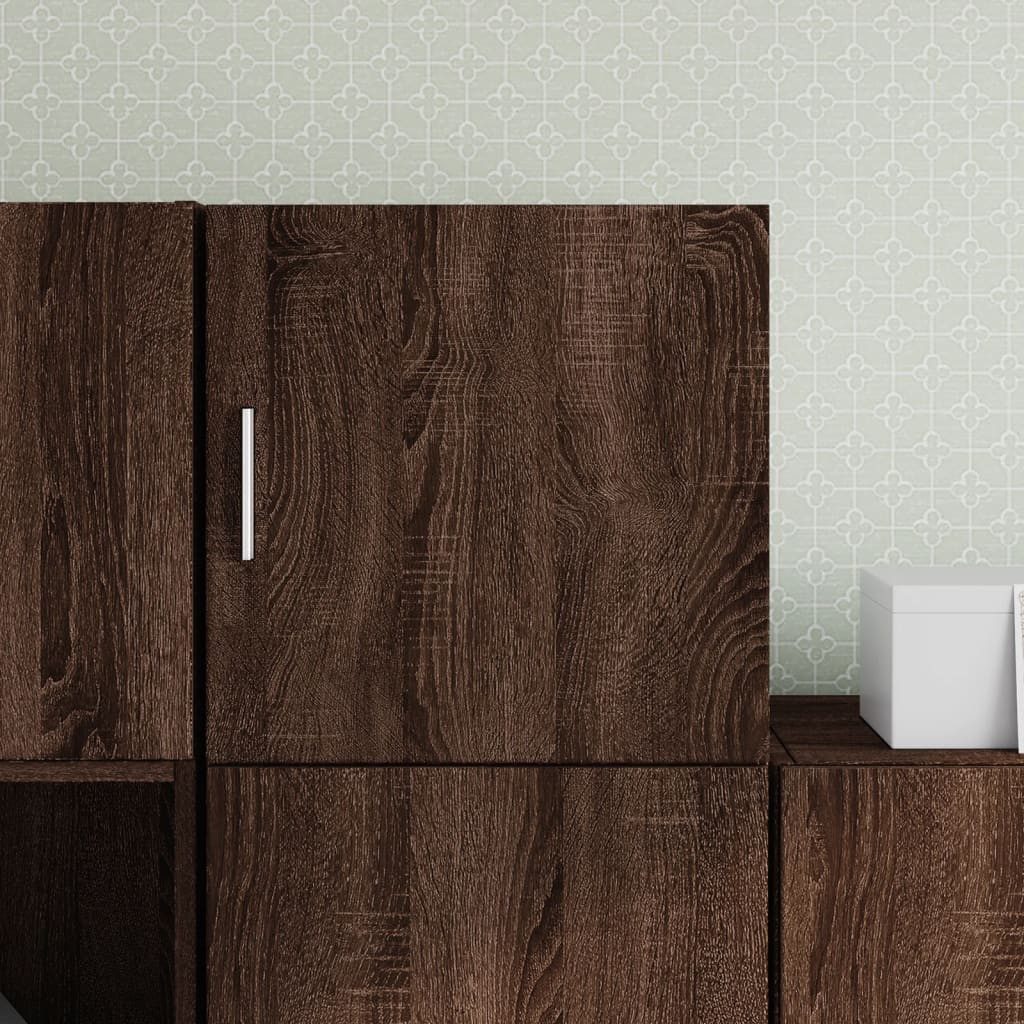 vidaXL Hängeschrank Wandschrank Braun Eichen-Optik 40x42,5x40 günstig online kaufen