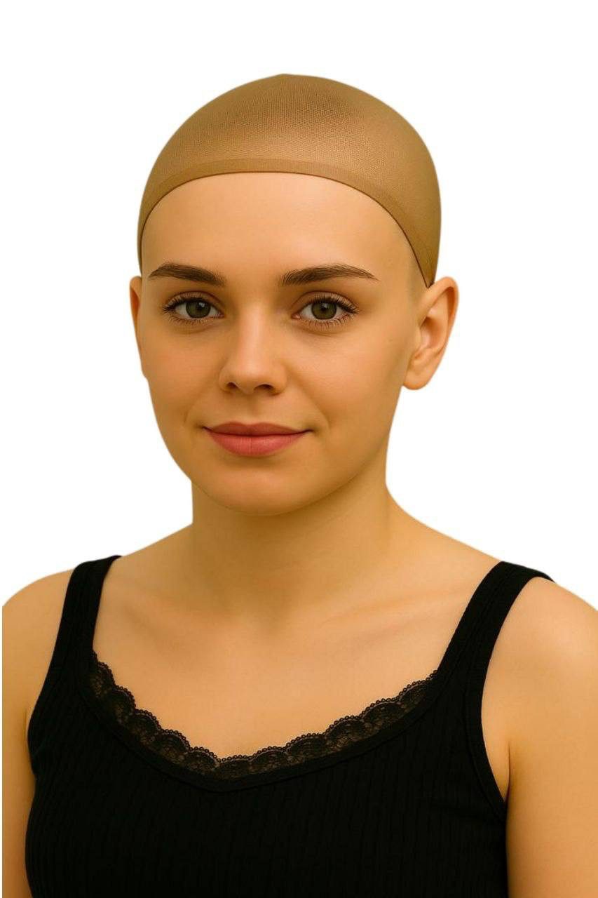 NOGI Haarnetz Nogi Wig Cap - Die ideale Perückenbasis, Elastische Einheitsgröße für sicheren Halt unter Perücken
