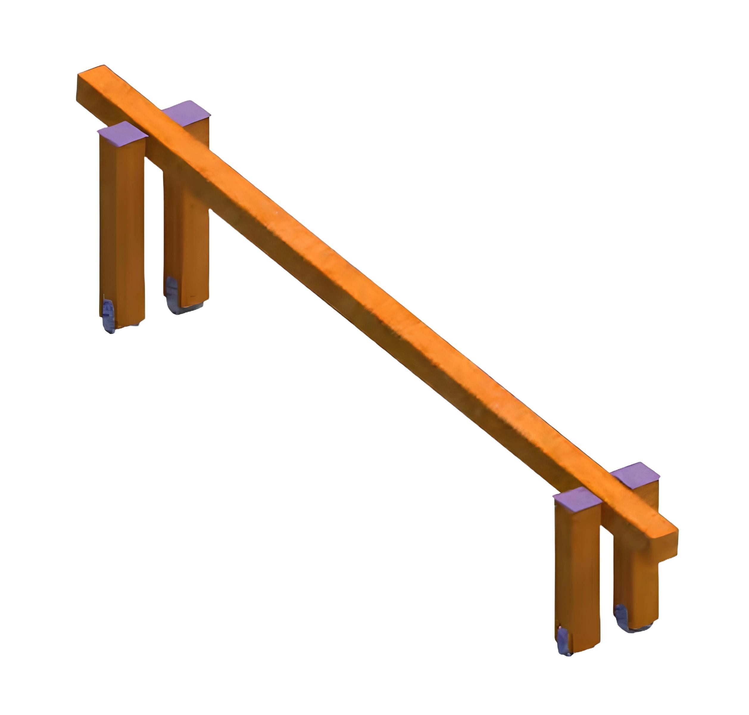 Balancetrainer Wackelbrücke für Kinder aus Holz zur Förderung der Balancefähigkeiten