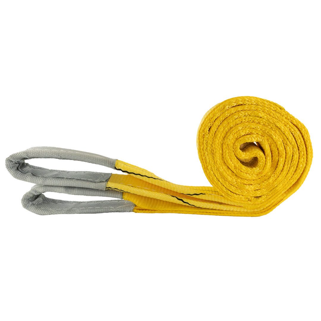 MCS CARGO SECURITY Zurrgurt Hebeschlinge, 3000kg, 4m, Hebegurt, Krangurt, gelb (1-St)