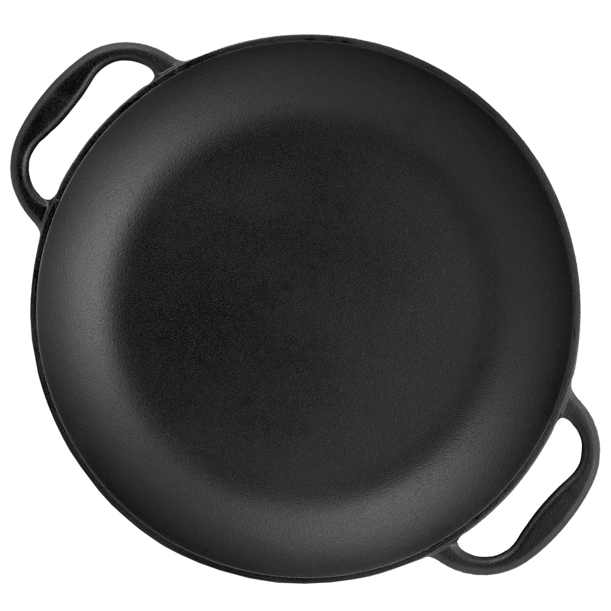 BBQ-Toro Paellapfanne Paella Pfanne, 6 Personen, Ø 36 cm, Gusseisen Grillpfanne, Gusseisen