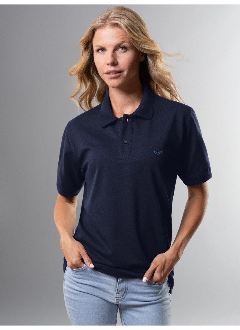 Trigema Poloshirt TRIGEMA Poloshirt DELUXE Piqué (1-tlg)