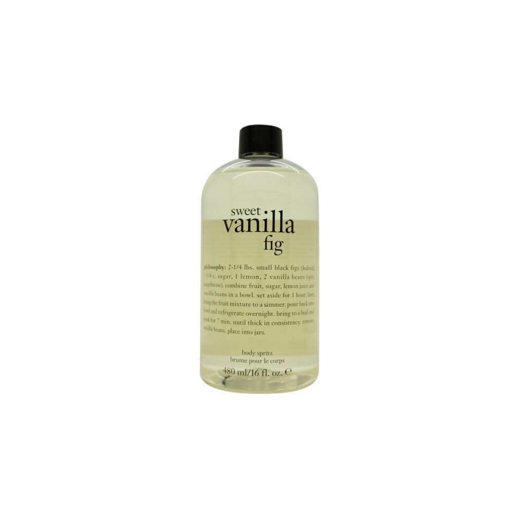 philosophy Deo-Roller Sweet Vanilla Fig Body Spritz 480ml